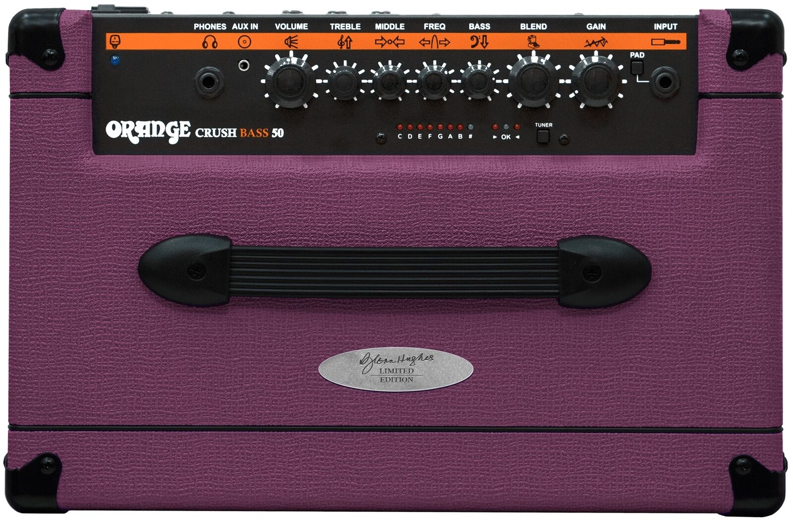 Orange Crush Bass 50 Limited Edition Glenn Hughes Purple (ex display) - Fair Deal Music