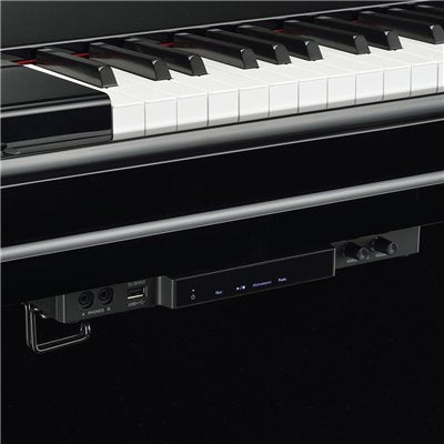 Yamaha B1 Upright with SC3 SILENT Piano™ System in Polished Ebony - Fair Deal Music