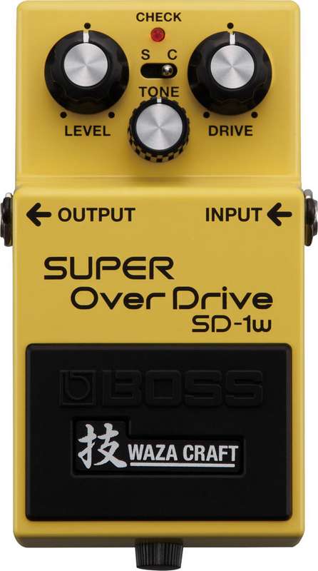 Boss SD-1W Super Overdrive Pedal Waza Craft - Fair Deal Music