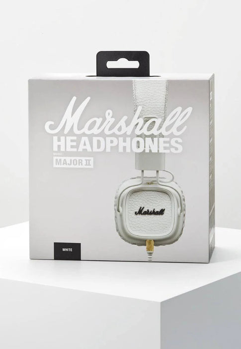Marshall Major II Wired White Headphones - Fair Deal Music