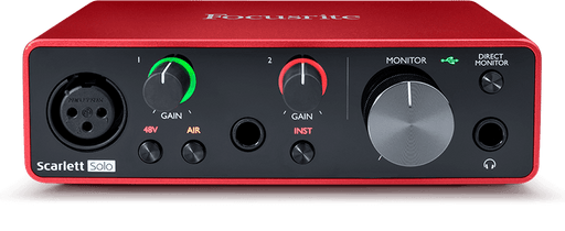 Focusrite Scarlett Solo 3rd Gen USB Audio Interface [B-stock] - Fair Deal Music