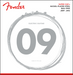 Fender Super 250 Guitar Strings, Nickel Plated Steel, Ball End, 250L Gauges .09-.042 - Fair Deal Music