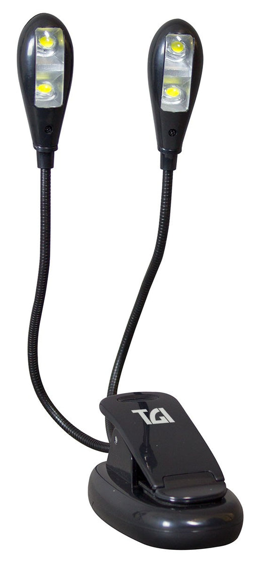 TGI Music Stand Dual LED Lamp - USB or Battery Powered - Fair Deal Music