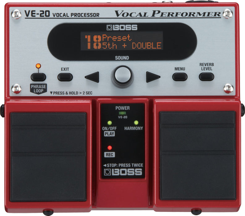 Boss VE-20 Vocal Processor Pedal - Fair Deal Music